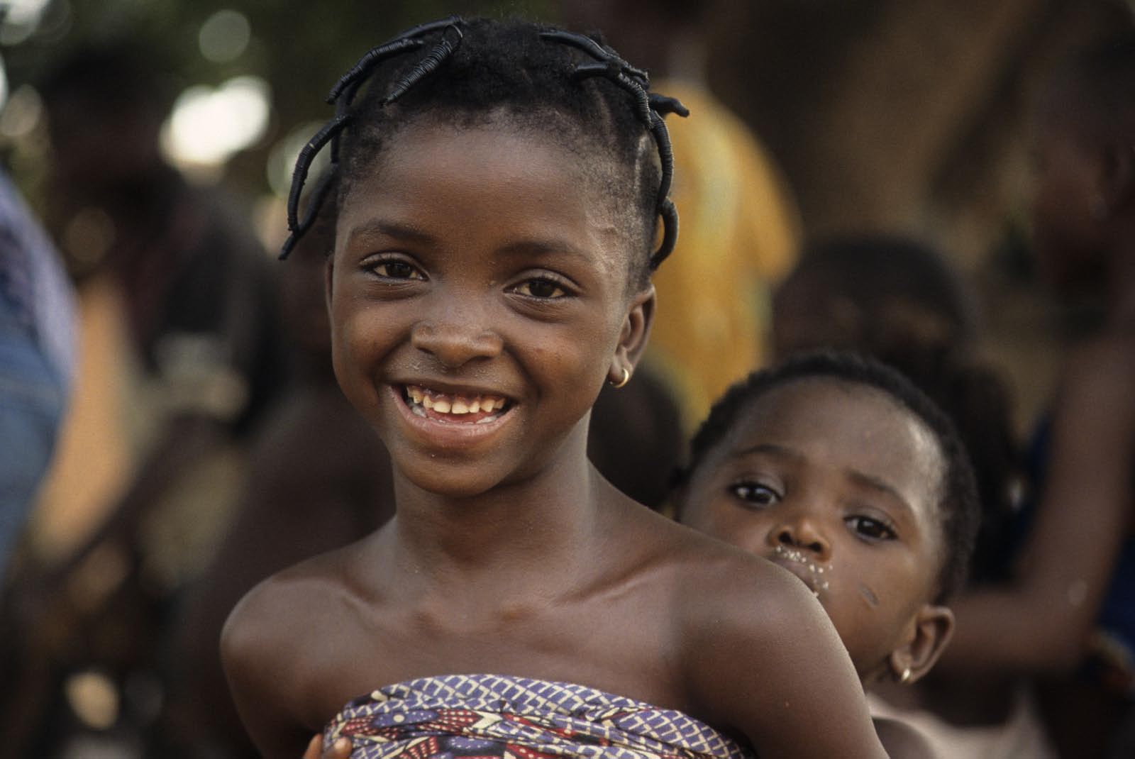 jeune femme golfe de Guinée