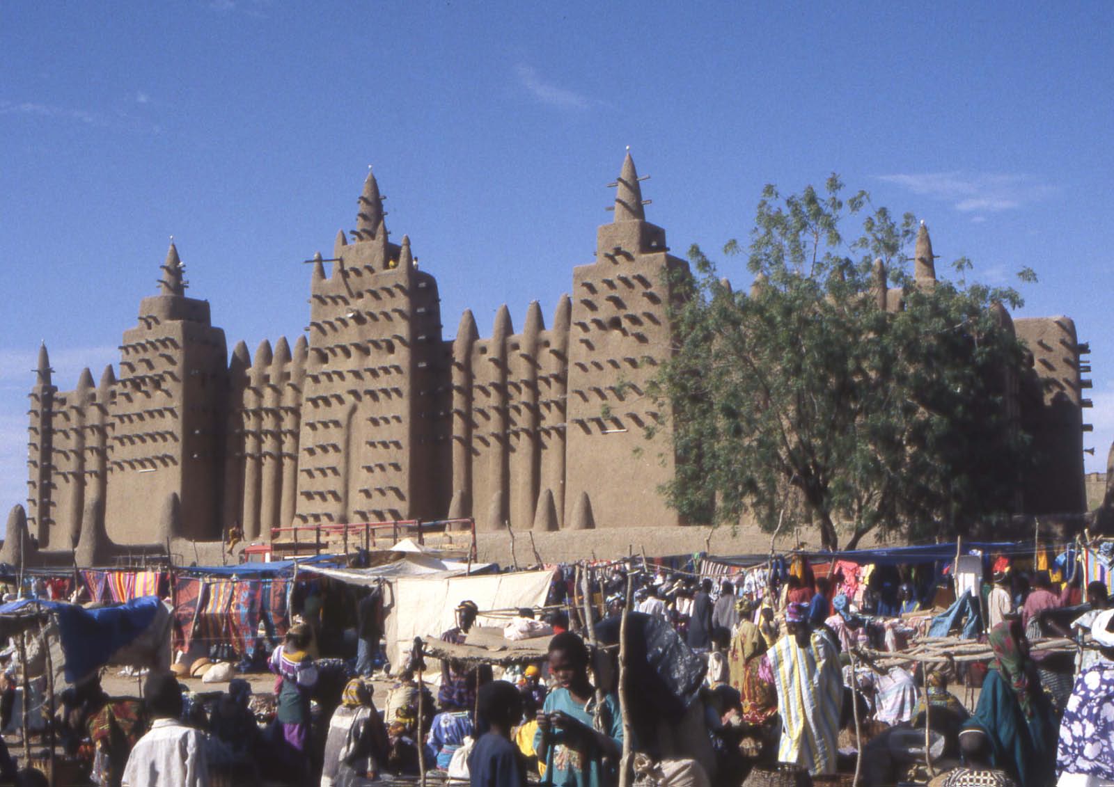 Mali : Mosquée de Djené