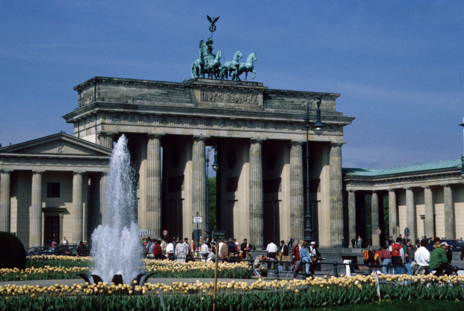 Berlin -porte de Brandebourg
