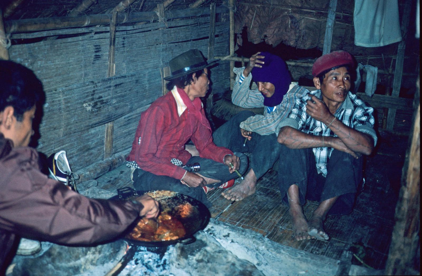 a la frontière Thailandaise en 1986