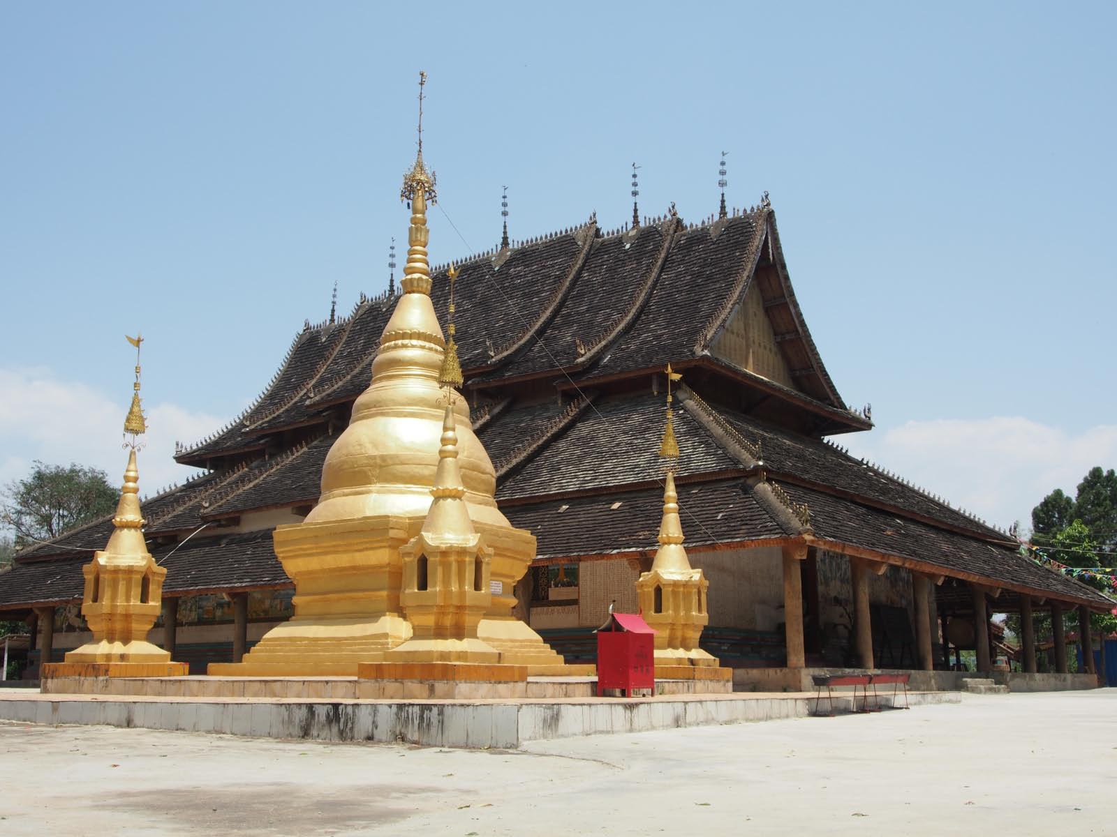 pagode du pays Dai sud Yunan 