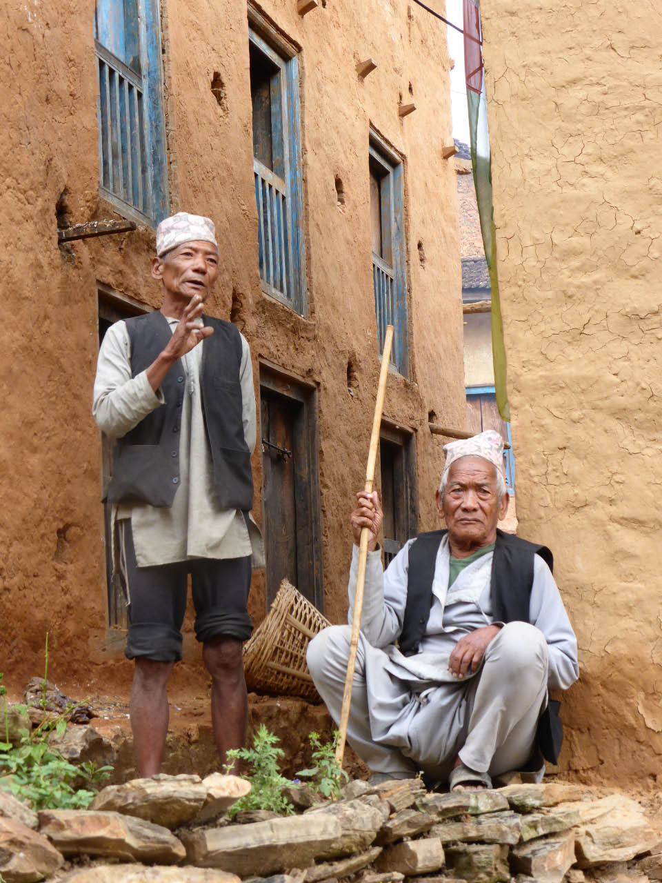 Tamangs de region de Khanigaon