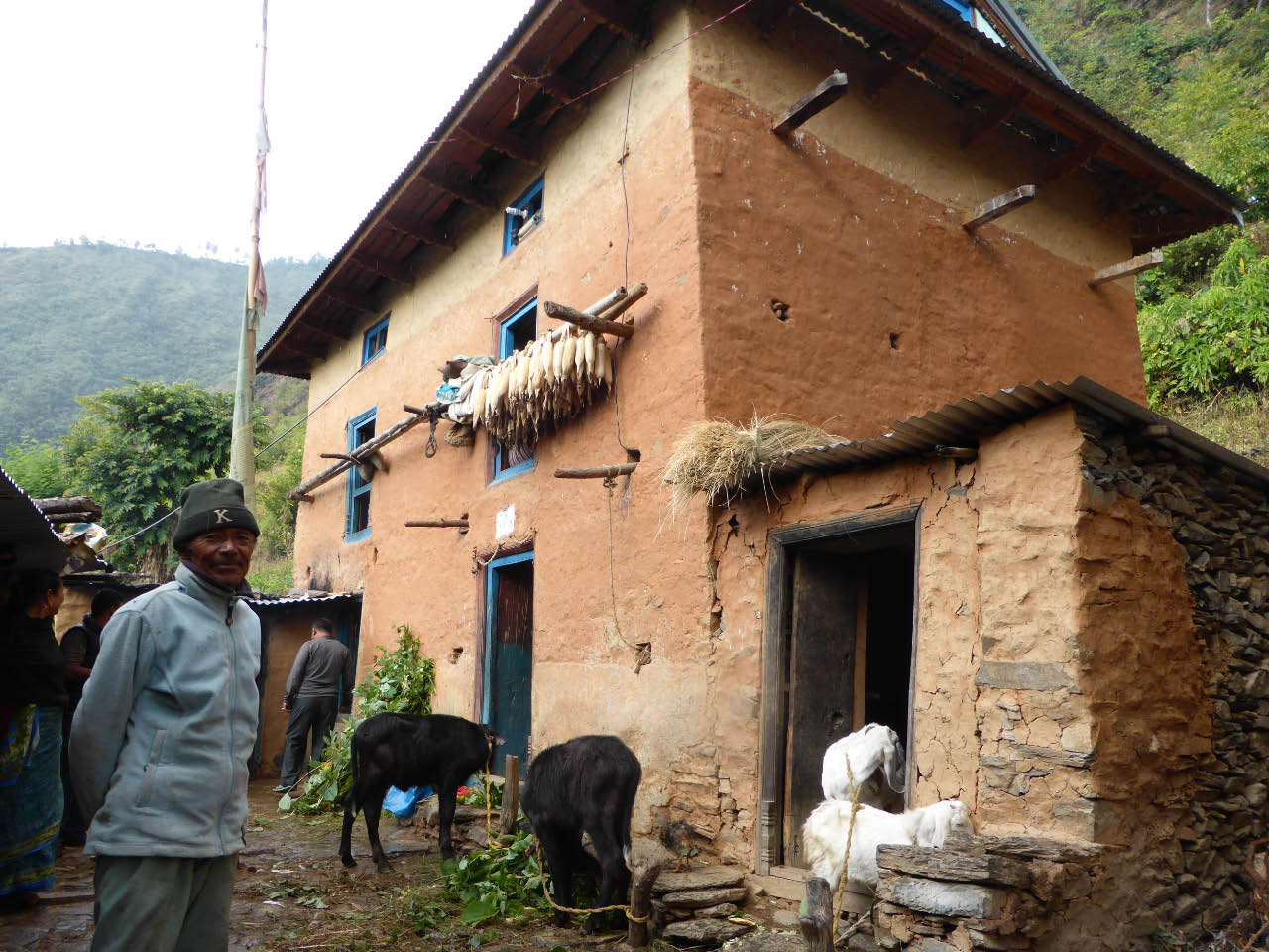 Village Tamang de Khanigaon