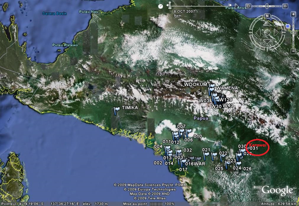 les Korowai habitent une des région les plus isolées de la Nouvelle Guinée