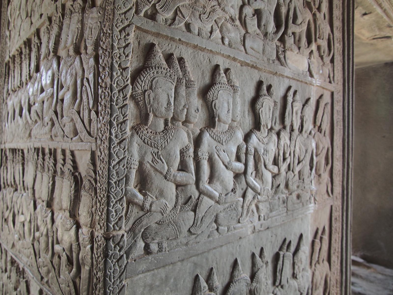 bas relief de Angkor     