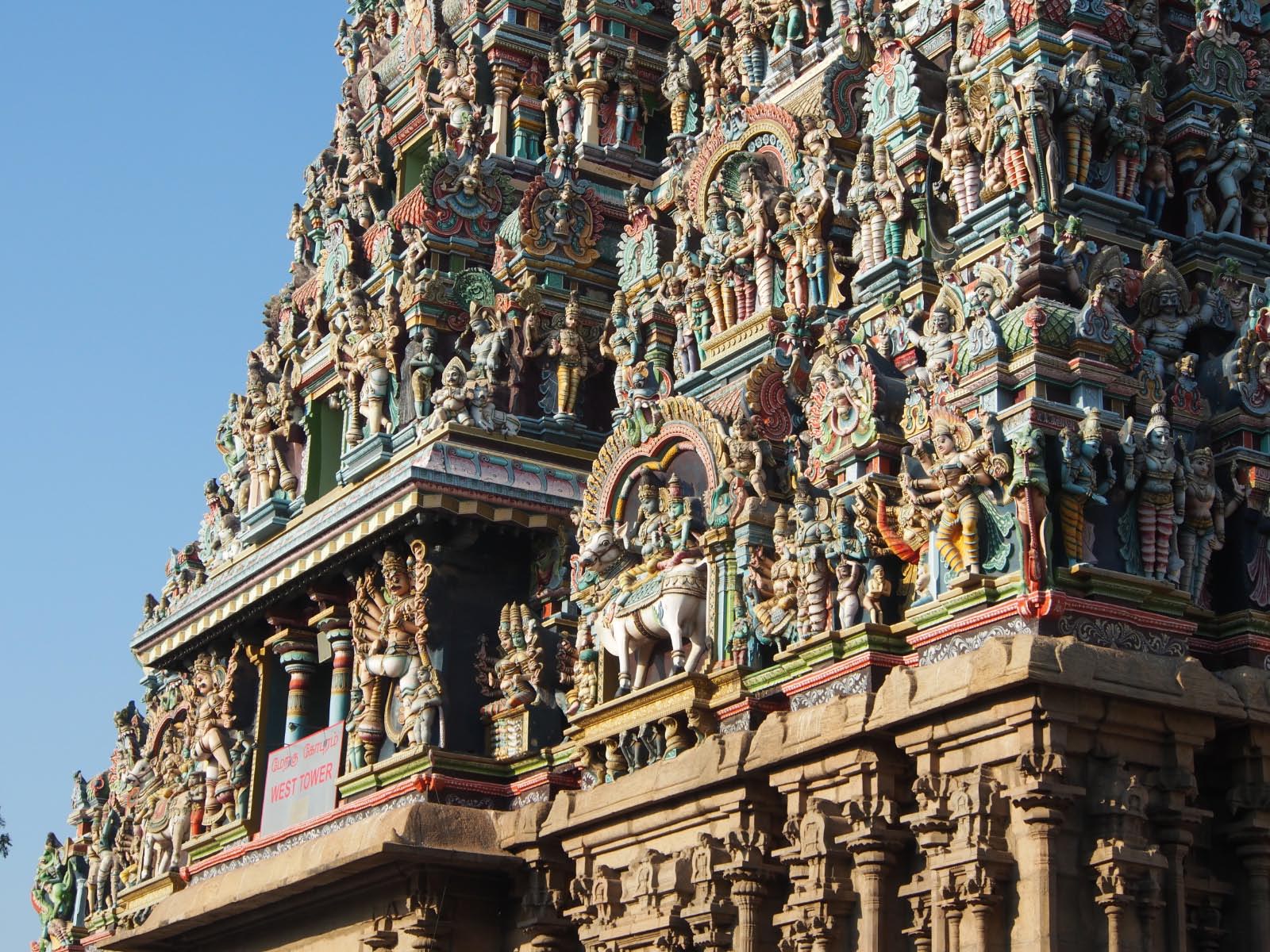 Temple Hindouiste de Madurai (Inde) Temple Hindouiste de Madurai (Inde)
