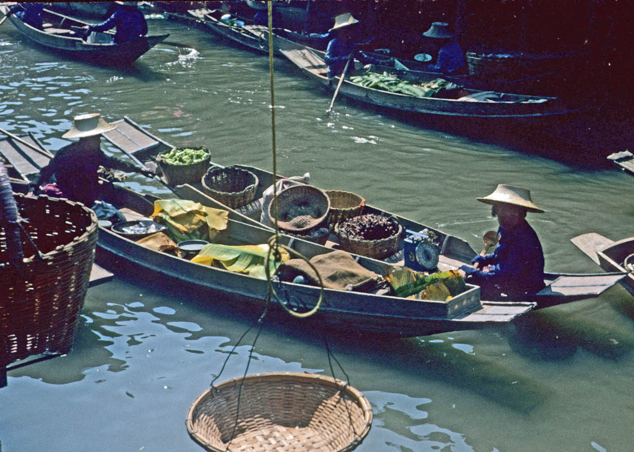 klong (canneaux) de Bangkok