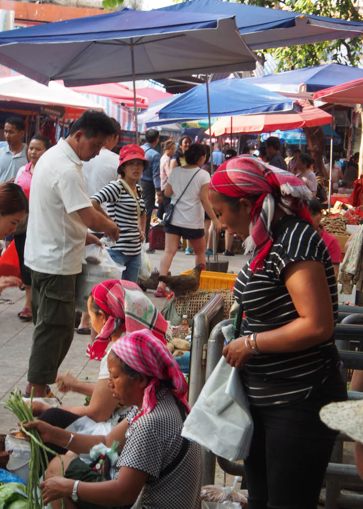 marché en pays Dai (sud Yunnan)