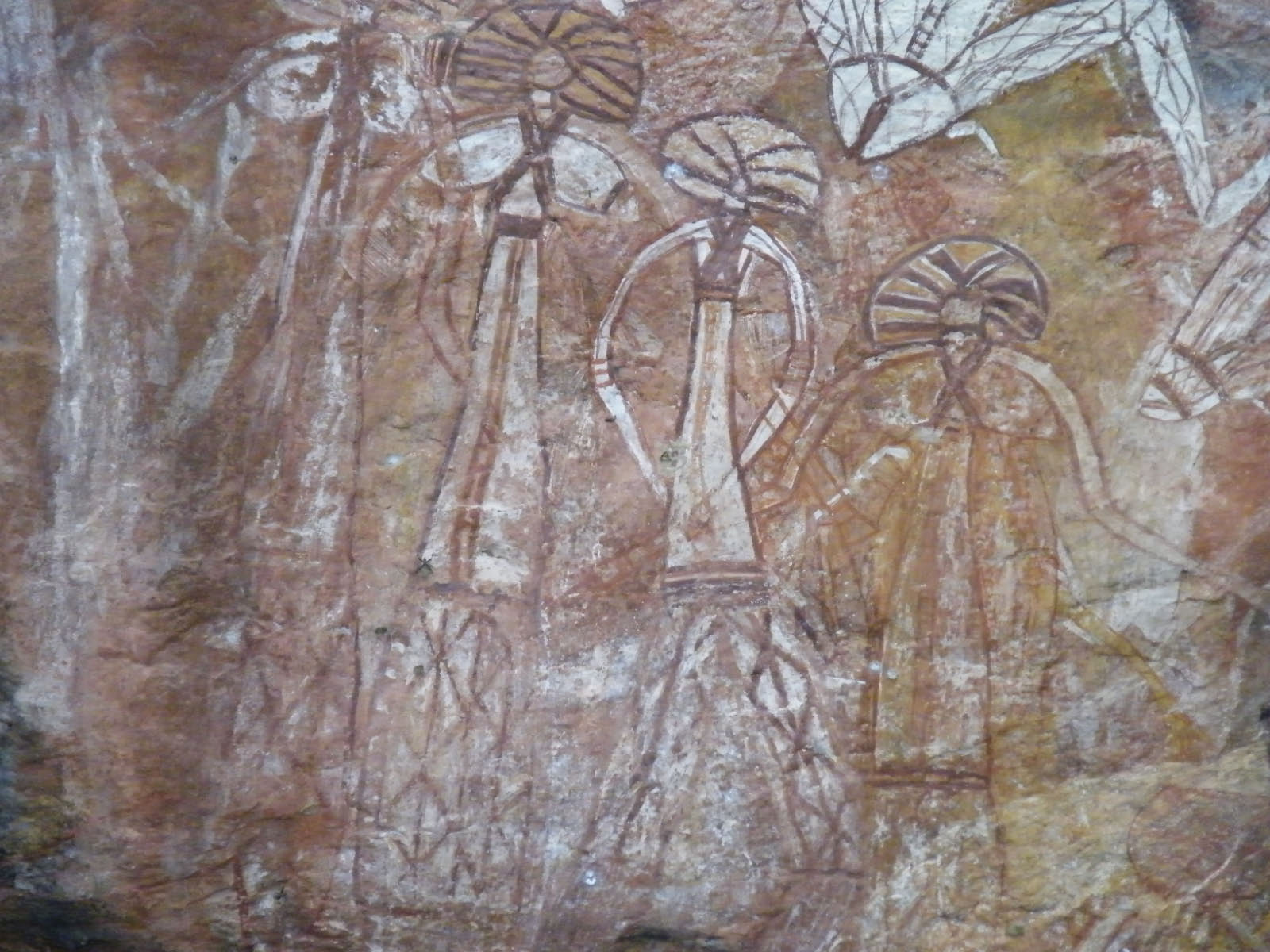 peintures aborigène du parc du Kakadu - Australie