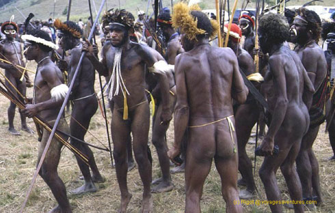 rassemblement de Dani a Wamena