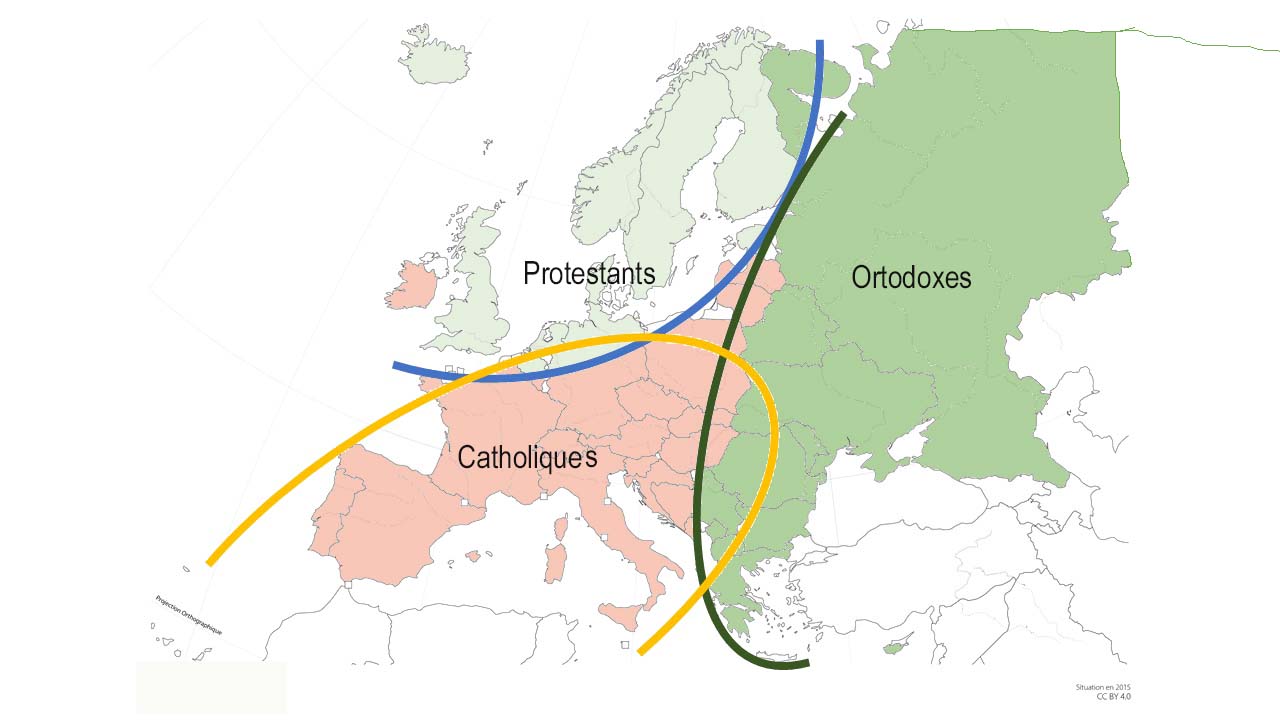 courants du christianisme en Europe